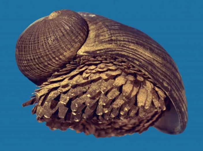 Scaly-foot snail