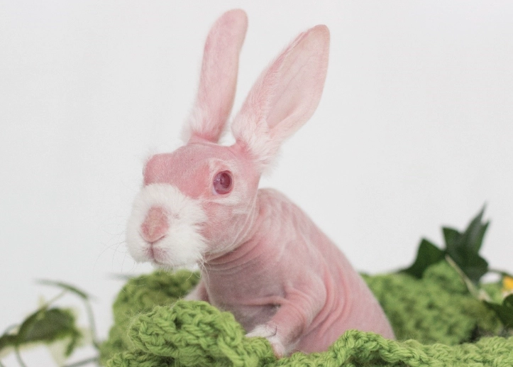 are hairless rabbits rare